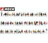 Noch H0 18402 Mega-Saving Set Seated 60 Figures, without Benches NEW+OP