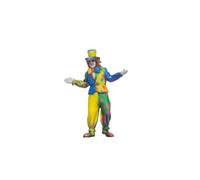 NOCH H0 Clown Figurine, Hand-Coloured Plastic Figure 1:87 for Vivid Scenes in H0 Model Making and Dioramas