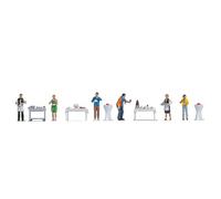 Noch At the Buffet Themed Figure Set HO Gauge N16277