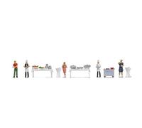 Noch | 16276 | H0 Scale | Figure Theme World “Buffet“ | Figures | Model Railway