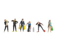Noch H0 Figure Set 15848 – Divers – 1:87 Detailed Underwater Figures (6)