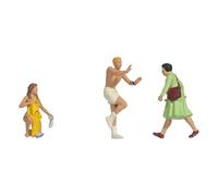 NOCH H0 Funny Scenes "In Flagranti", Humorous Everyday Scene, 1:87 Figure Set for the Track H0