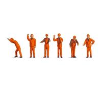 NOCH Hobby Figure 6 Figures TT Track Gauge Ideal for Model Railway