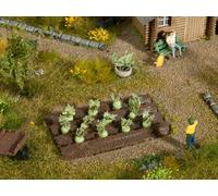 NOCH Kohlrabi, Miniature Plants In 12 Piece Set, 3 X 6 Cm For Gauge H0