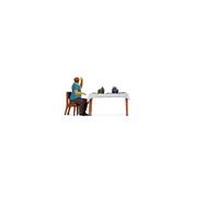 Noch Lunch (Man) Tiny Scenes Set 16514 HO Gauge