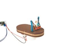 NOCH® Micro-Motion Bird Nest Swing, Movable Playground Scene, For