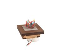 NOCH® Micro-Motion Children's Carousel, Perfect for Children's Playgrounds, 5 x 5 x 5.4 cm, Hand Coloured and Micro Motion for Track H0