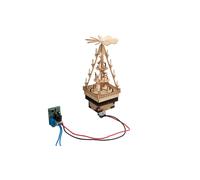 NOCH Micro-Motion H0 Winter Christmas Market Pyramid Model Scenery 1:87