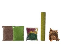 NOCH Mini-Start-Set Landscaping, for Beginners IN Modelmaking, Ideal for Crib