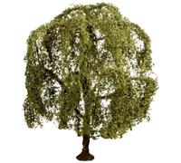 NOCH® Model Tree Weeping Willow Hand-Coloured 15 cm High for Gauge H0, TT, N, Z and Many Other Scales for Crafts, Diorama Building and DIY