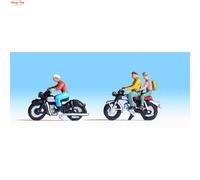 Noch Motorcyclists (2) Figure Set - 1:87 HO / OO Gauge