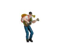 Noch® Multiinstrumentalist Coloured 3D Print Model Figure for H0 Model Railway and Dioramas