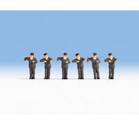Noch 36281 Steam Locomotive Drivers (6) Figure Set