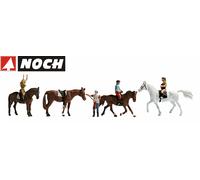 Noch 36630 Horses and Riders (4) Figure Set