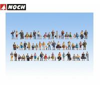Noch N 37070 Mega-Saving Set with 60 Figures, without Benches NEW+OP