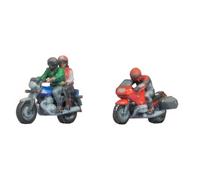 NOCH N figures motorcyclists for the gauge N ideal for your model making landscape