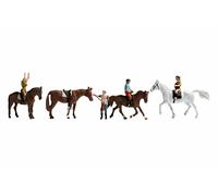 Noch 36630 Horses and Riders (4) Figure Set