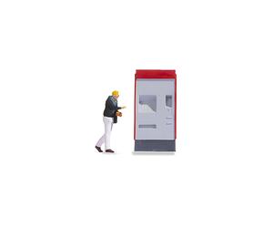 Noch On the Platform (Ticket Machine) Tiny Scenes Set 16529 HO Gauge