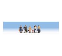 NOCH Passengers (6) Figure Set HO Gauge Scenics 15218