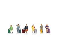 Noch Passengers with Modern Luggage (6) Figure Set N15223 HO Gauge