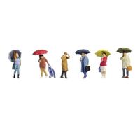 Noch 15523 People in the Rain (6) Figure Set