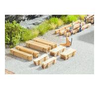 NOCH Piles of Planks (8) Laser Cut Minis Kit HO Gauge Scenics 14628