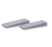 NOCH Platform Era III - IV, Straight Ends, For Märklin C-Track, 2 Pieces Each 12
