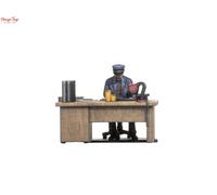 Noch 10220 Railway Official at his Desk 3D Master Figure
