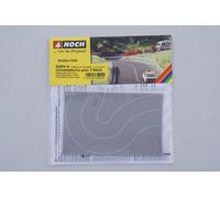 Noch Road base gray curved 40mm (2 pcs) N 34204 modeling