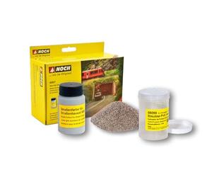 NOCH Road Construction Starter Kit, Ideal for Model Road Construction, Suitable for Gauge H0, TT, N, Z, DIY Road Model Making Made Easy