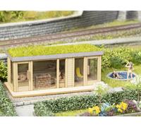 NOCH Sauna With View, Model Sauna House, 8.9 X 4.3 Cm Suitable For Gauge H0