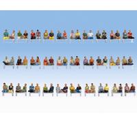 Noch Seated Passengers (60) Mega Economy Figure Set HO Gauge 16072