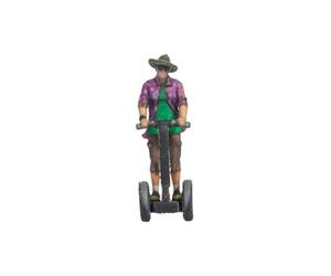 NOCH Segway Driver Modern Miniature Figure Ideal for City Scenes in H0 Scale 1:87 - Hand Painted