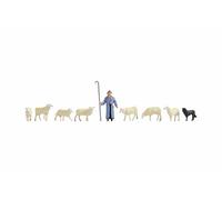 Noch 36748 Shepherd & Sheep Figure Set
