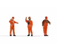 NOCH Shunter, Hand-Painted Figures For Gauge 0, Ideal For Model Railroads