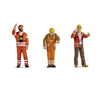 NOCH Shunters, Model Figures Made Of Plastic For Gauge 1, Realistic