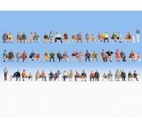 Noch Sitting People (60) Mega Economy Figure Set N Gauge 38402