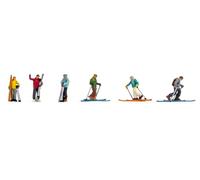 Noch Ski Touring 15823, Various - Medium and Small, Manual, 0.04 kg, 15823, Painted, Durable and Robust, Adult, Sport, Plastic, Share and Exchange, Includes Installation Hardware