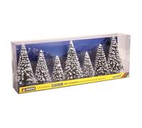 Noch Snowy Fir Trees 7 pieces, 8-12 cm high