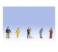 NOCH Sound Scene "Wedding" Movable Figures with Wedding March and H0 Transformer Connection
