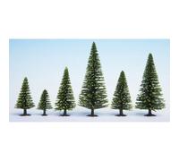 NOCH Spruce (10) Hobby Trees 16-19cm HO Gauge Scenics 26827