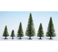 Noch Spruce (25) Hobby Trees 3.5-9cm Multi Scale 32825