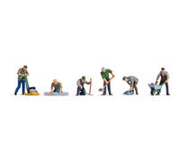 Noch Street Worker, H0 Figures For Detailed Model Building, Perfect For