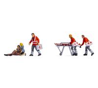 Noch® Traffic Accident Figure Set Hand Coloured N Track Dramatic Scenes for Model Railway Landscape