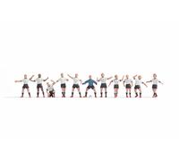 NOCH Tt Friguren Soccer Team, Modelmaking Set With Football, Figurines