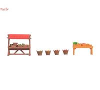 Noch 14837 HO/OO Gauge Weekly Market Accessory Set