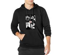 noche De&Pe&Che M&Ode Band Poster Printed Men Hoody L Black