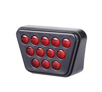NOCHE High Mount Third Stop Light Brake Light Universal Car Rear Driving Fog Pilot Lights Rear Tail Third Brake Lamp 12V Third Brake Stop Light