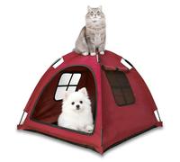 Nockovi Anti-Anxiety Open Pet Tent for Cats & Dogs, Calming Hideaway