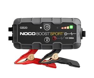 NOCO Boost GB20 500A Jump Starter Power Pack - 4.0L Petrol Engines | UltraSafe: Spark-Proof & Reverse Polarity Protection, USB Power Bank, 12V Battery Booster for Petrol Cars, Motorcycles & More